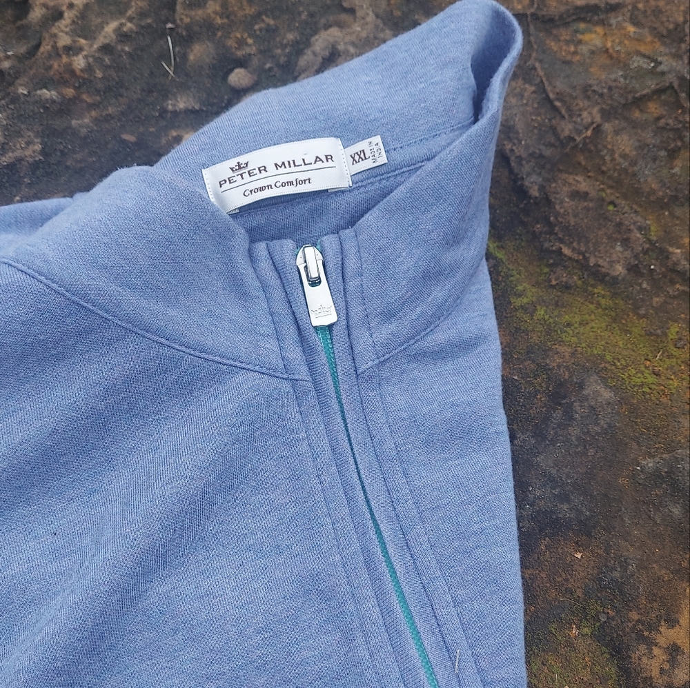 Peter Millar zip sweater